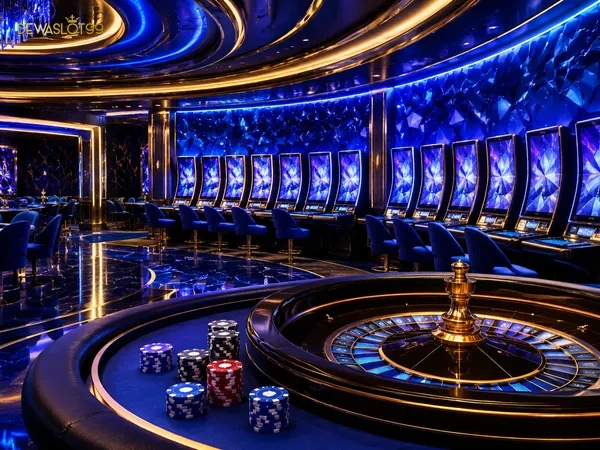 Tampilan permainan Poker di halaman utama